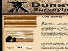 Tablet Screenshot of dunawaysurveyinginc.com